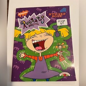 Vintage 1998 Rugrats Sticker Activity Book from Landoll’s